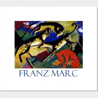 Playing Dogs by Franz Marc Posters and Art